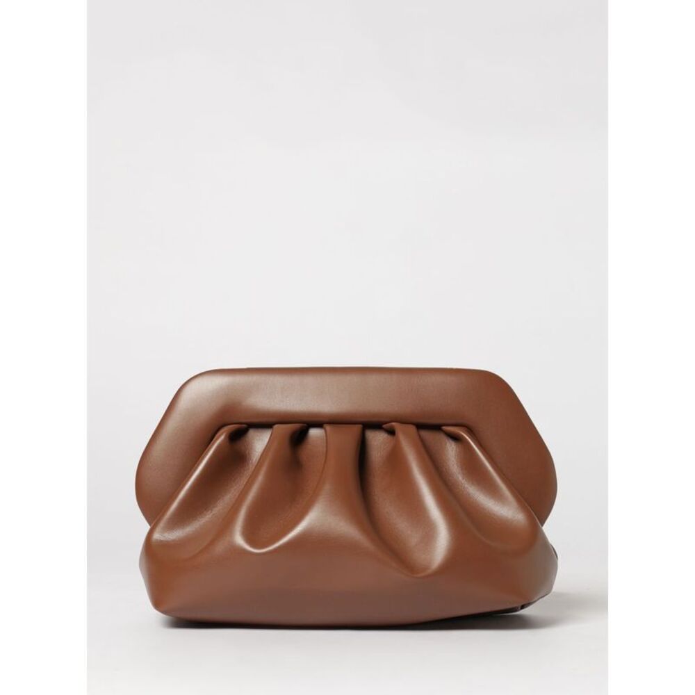 Themoire Clutch Woman Brown